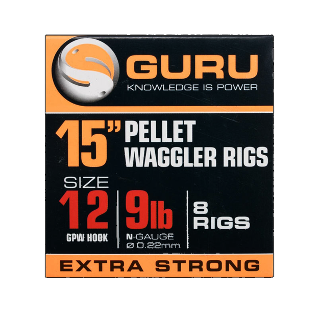 Bild von Guru Bait Bands QM1 Ready Rig 15"