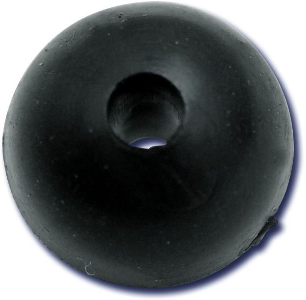 Bild von Black Cat Rubber Shock Bead 10mm 