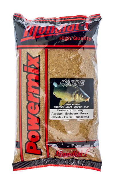 Bild von MONDIAL F.POWERMIX CARP STRAWBERRY 1KG                                                               