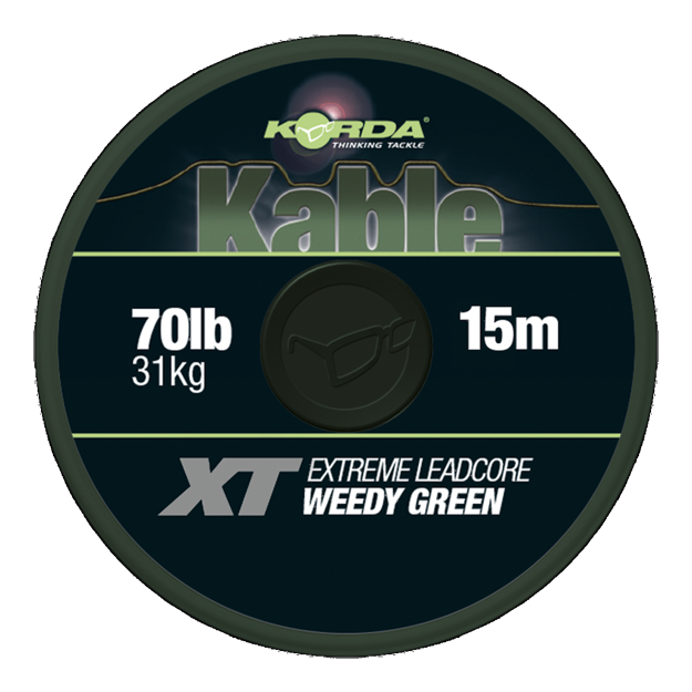 Bild von Kable XT Extreme Leadcore 70lb 15m Green                                                            