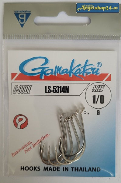 Lot 21 Paquets Hameçons Gamakatsu LS-5314N - Pêche En Mer - Tailles 2/0 à 4
