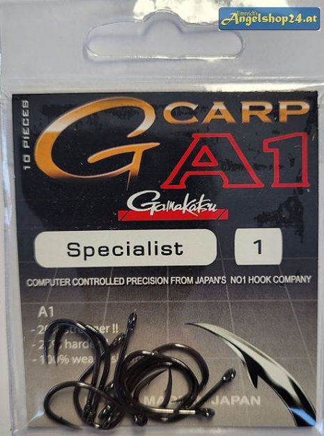 Bild von GAMAKATSU HOOK A1 G-CARP SPECIALIST