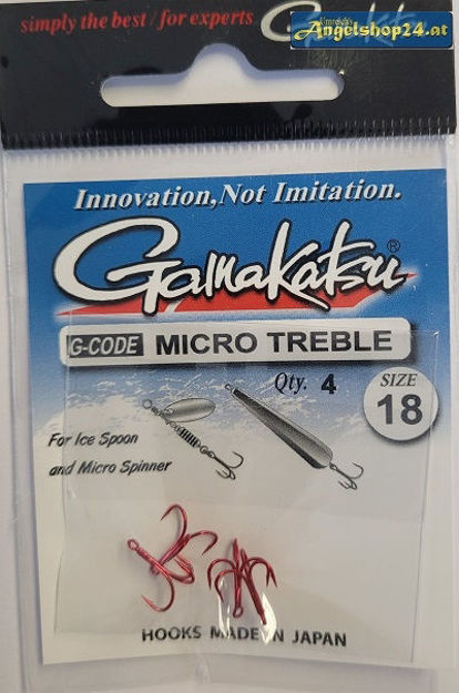 Bild von GAMAKATSU MICRO TREBLE RED