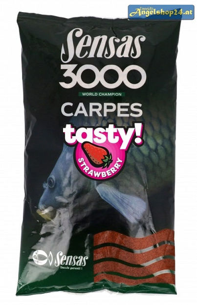 Bild von 3000 CARP TASTY STRAWBERRY 1KG           