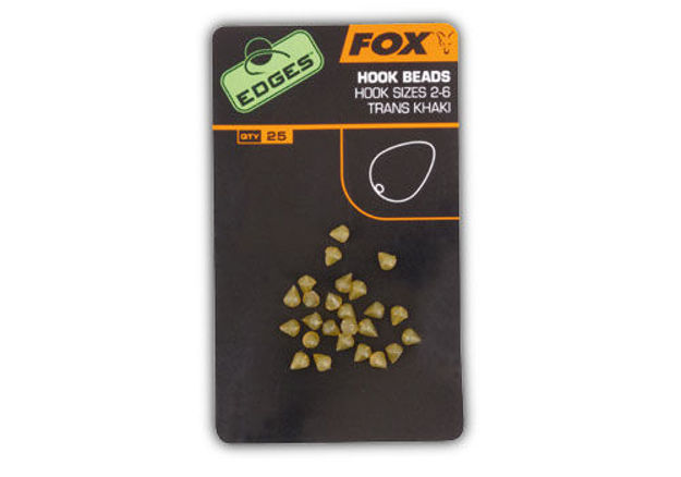 Bild von Edges Hook Bead x 25 Size 7-10 - trans khaki 