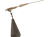 Bild von Edges Size 10 Slik Lead Clip Tail Rubber - trans k haki
