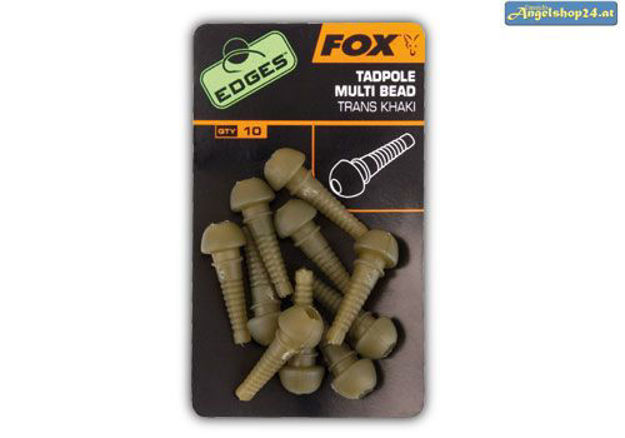 Bild von Edges Tadpole Multi Bead x 10 trans khaki 