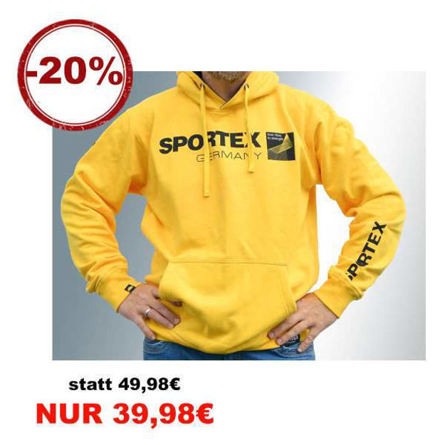Bild von Sportex Hoodie (Yellow/Black)