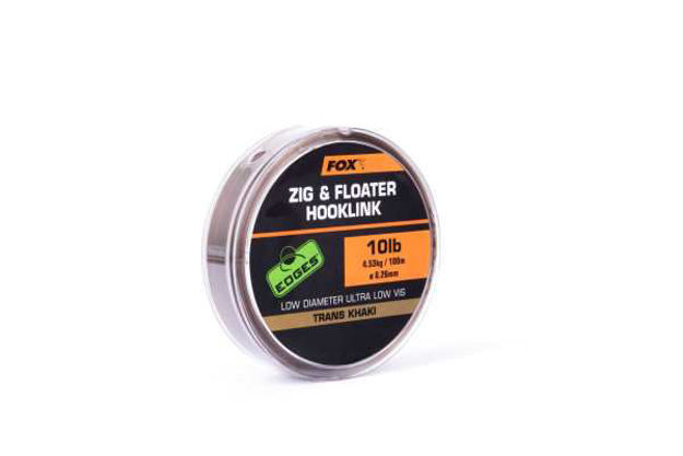 Bild von Zig and Floater Hooklink Trans Khaki - 10lb (0.26m 