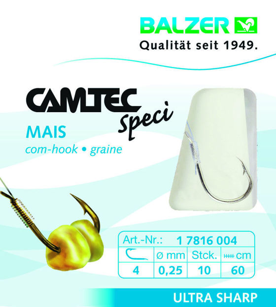 Bild von Balzer Camtec Speci Mais vergoldet 60cm