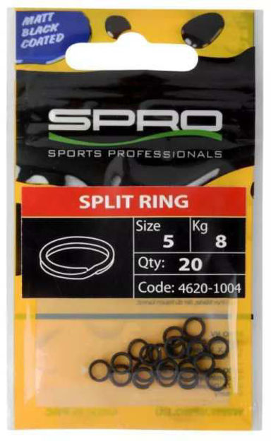 Bild von SPRO MATTE BLACK SPLIT RING