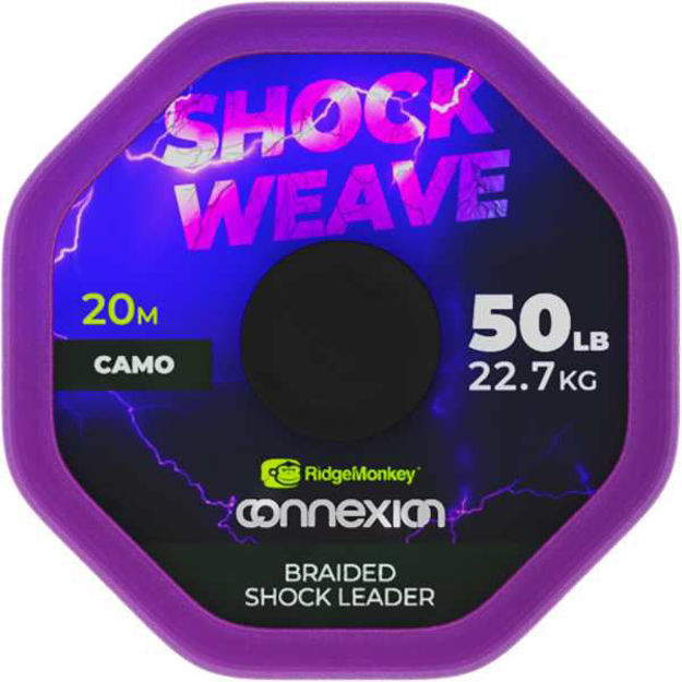 Bild von Ridge Monkey Shock Weave Braided Shock Leader 50lb 