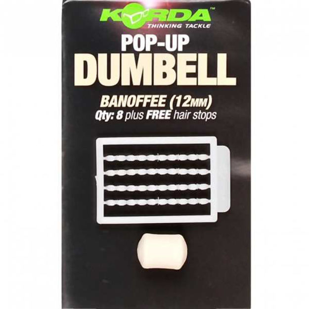 Bild von Pop-up Dumbell Banoffee (16mm) - 5 pcs                                                              