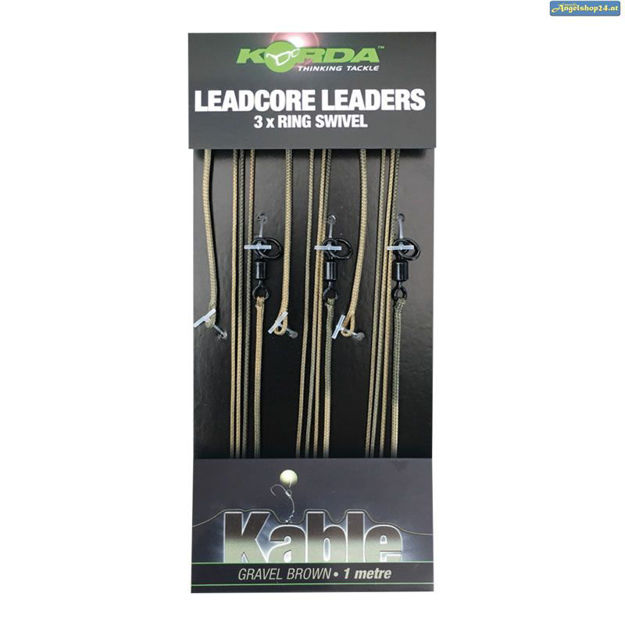 Bild von Leadcore leader Ring Swivel Weed/Silt, 3 per pack                                                   