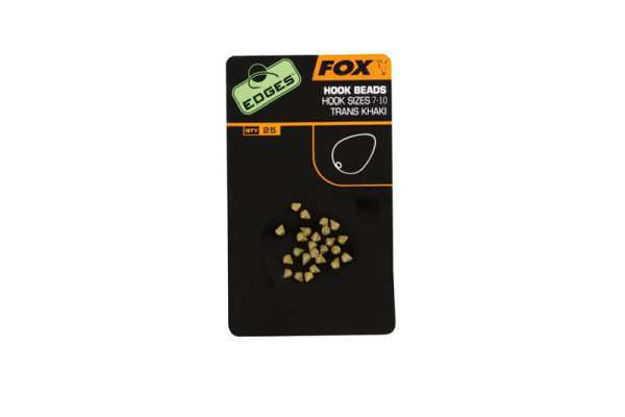 Bild von Edges Hook Bead x 25 Size 2-6 - trans khaki 