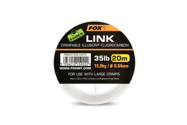 Bild von Fox EDGES™ Link Illusion Flurocarbon 35lb/0.64mm 