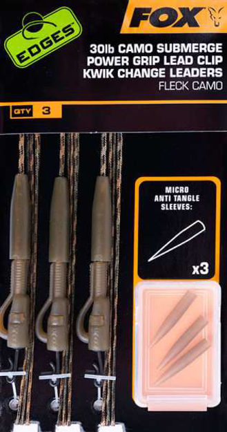 Bild von Edges Camo Submerge Power Grip Lead Clip Kwik 30lb 