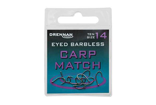 Bild von Drennan Eyed Barbless Carp Match