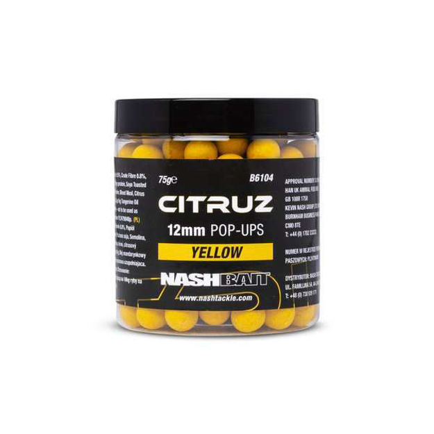 Bild von Nash Citruz Pop Ups Yellow 75g