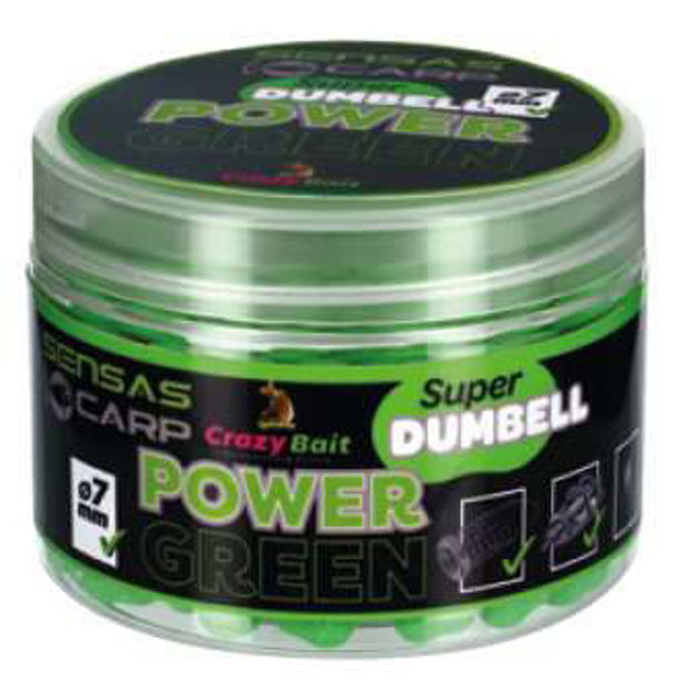 Bild von SUPER DUMBELL 7MM POWER GREEN 80G        