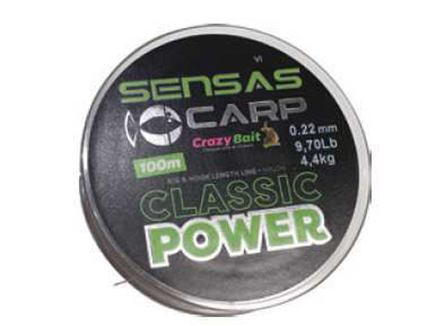 Bild von SENSAS NYLON CRAZY BAIT CLASSIC POWER 100M