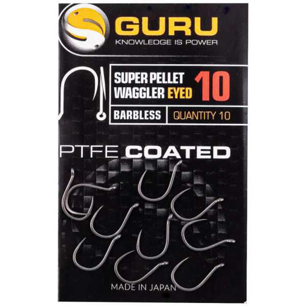 Bild von Guru Super Pellet Waggler Haken  Size 10 