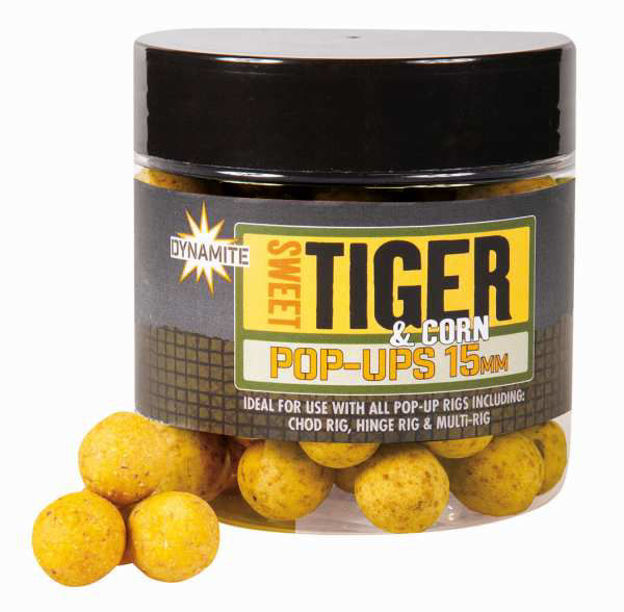 Bild von DYNAMITE BAITS SWEET TIGER&CORN POP UPS 15MM 