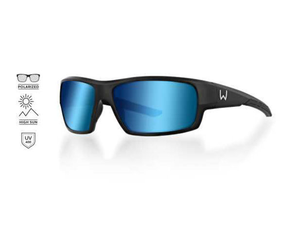 Bild von W6 Sport 10 Matte Black - LB Smoke LM Blue AR Blue 