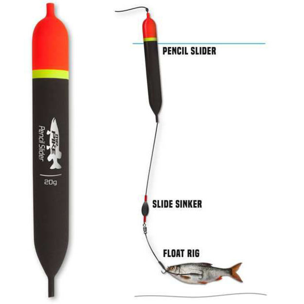 Bild von 30g Mr. Pike Pencil Slider 180mm schwarz                                                            