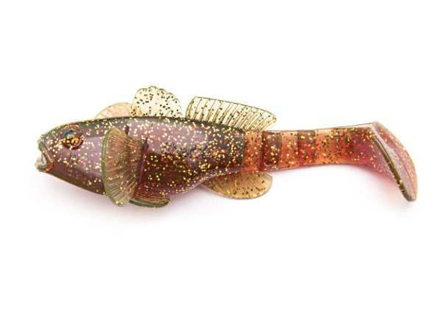 Bild von SX Bullheadn 3.5" Motoroil-Glitter-Fluogelb                                                   