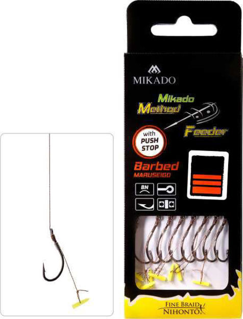 Bild von MIKADO METHOD FEEDER RIG 10 cm W/HAIR - barbed