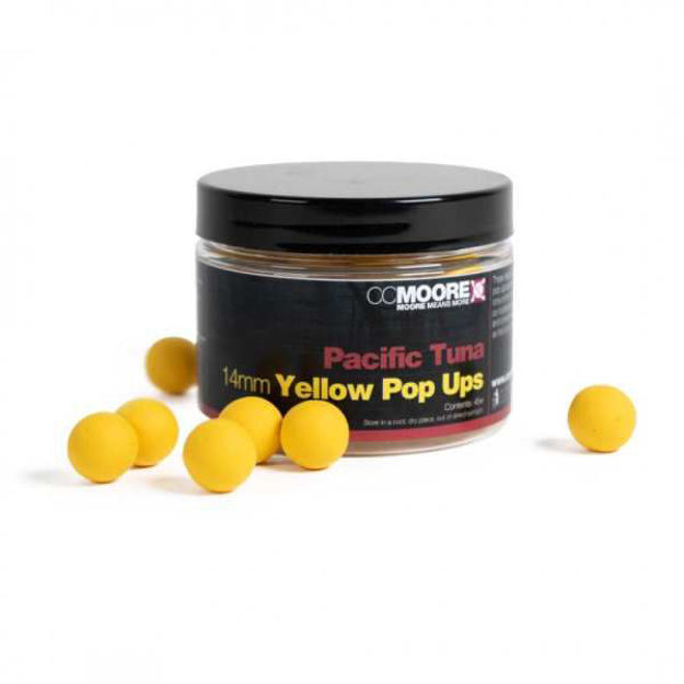 Bild von Pacific Tuna Yellow Pop Ups 14mm (45) 