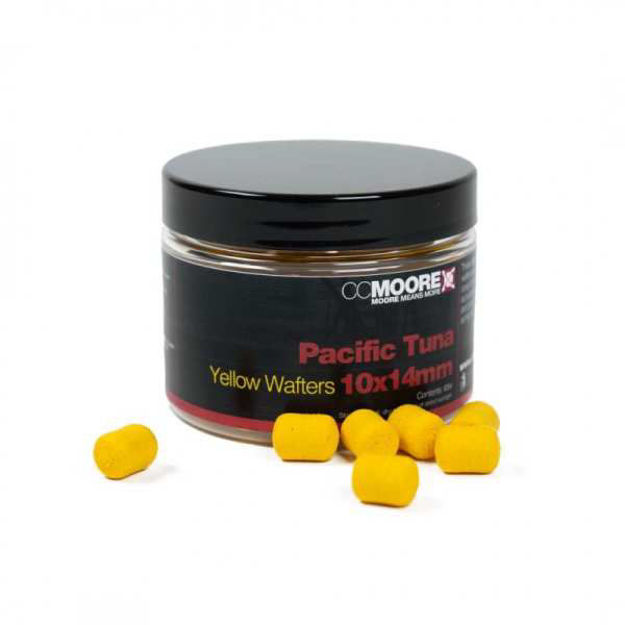 Bild von Pacific Tuna Yellow Dumbell Wafters 10X14mm (65)  