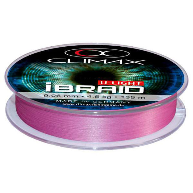 Bild von Climax 135m 0,08mm iBraid U-Light fluo-purple SB                                                   