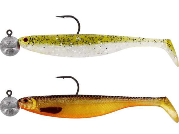 Bild von SHADTEEZ SLIM R 'N R 12CM #6/0 10G CLEAR WATER MIX 