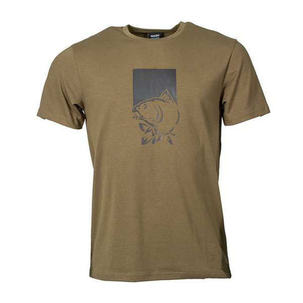 Bild von Nash T-Shirt Fish Logo Green