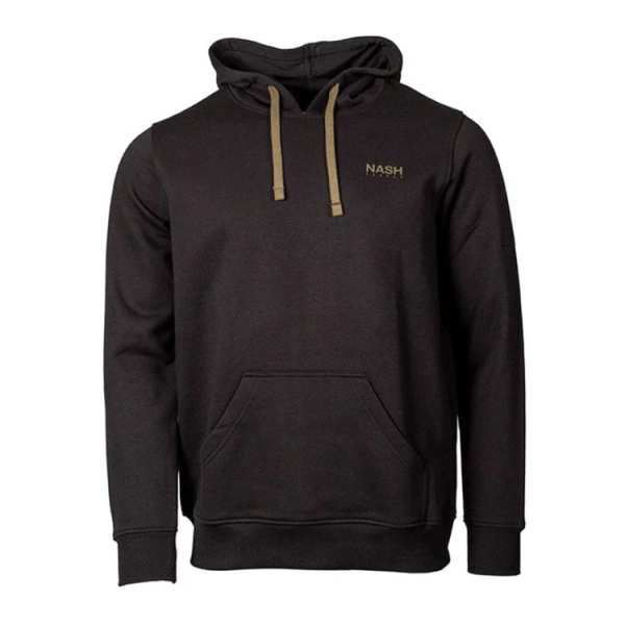 Bild von Nash Hoody Fish Logo Black