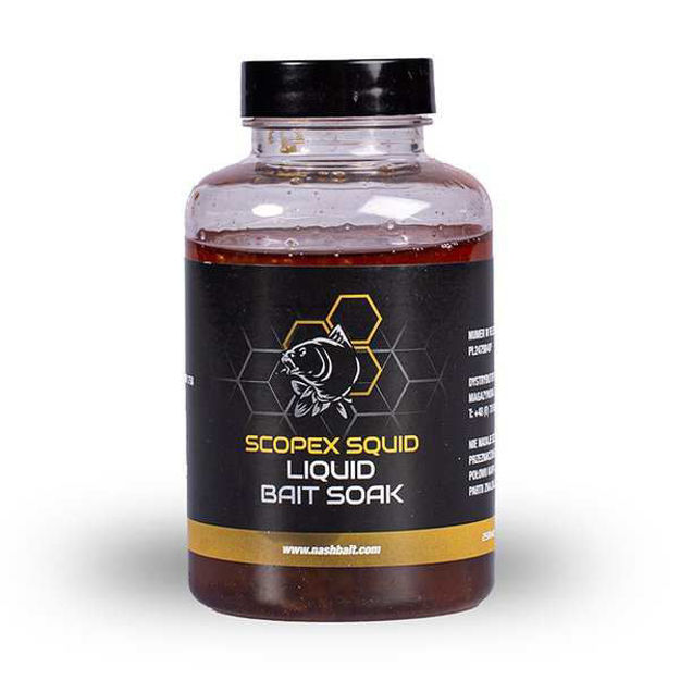 Bild von SCOPEX SQUID LIQUID BAIT SOAK 250ml 