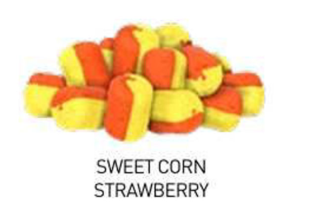 Bild von Duo Dumbel Wafters 8x12mm15g Sweet Corn-Strawberry 