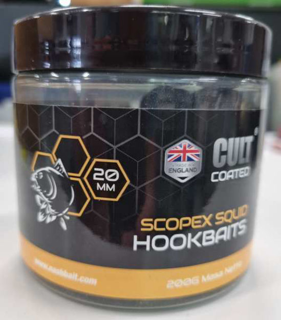 Bild von NASH SCOPEX SQUID CULT COATED HOOKBAITS
