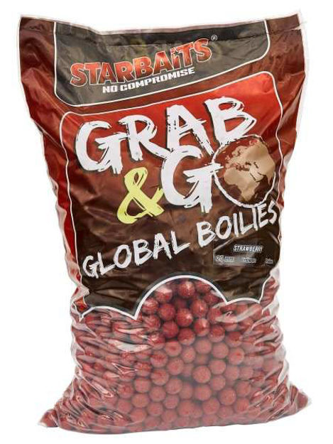 Bild von G&G GLOBAL BOILIES 5KG STRAWB JAM 20MM                                                  