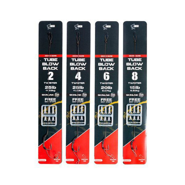 Bild von Tube Blow Back Rig Size 6 Barbless 