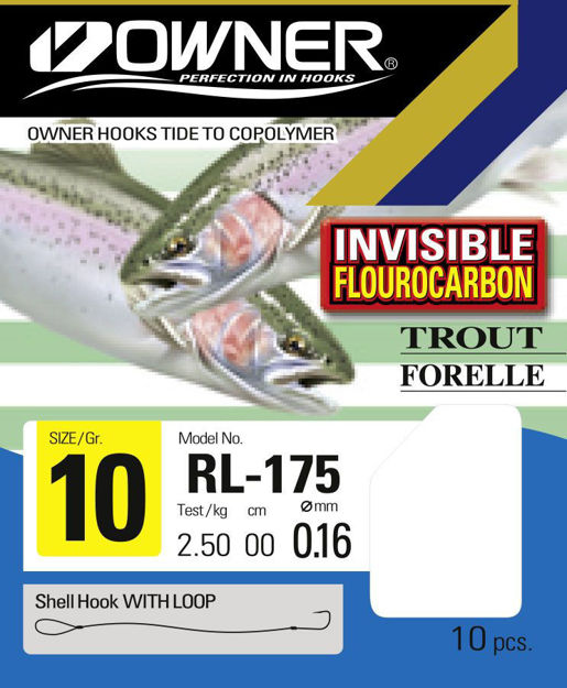Bild von Forellenhaken FC geb. 60cm Gr12 