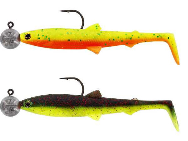 Bild von BULLTEEZ SHADT.R 'N R 12,5CM10G#6/0 DARKWATERMIX 6 