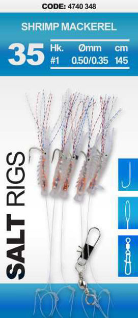 Bild von 35 SALT RIG SHRIMP MACKEREL #1           