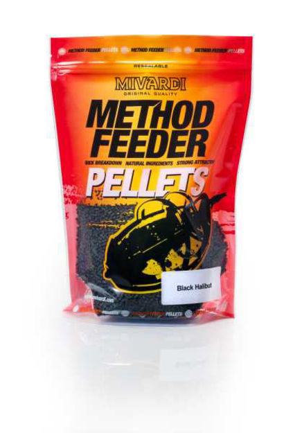 Bild von Method Pellets Black Halibut 