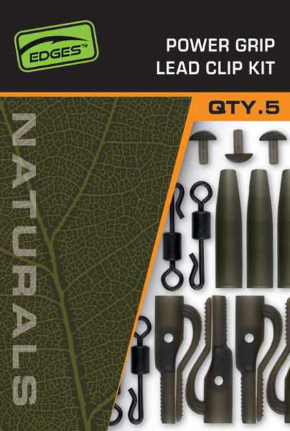Bild von Edges Naturals Power Grip Lead clip kit x 5  