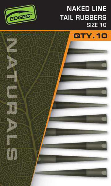 Bild von Edges Naturals Size 10 Naked line tail rubbers 