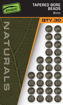 Bild von Edges Naturals 6mm tapered bore beads x 30  
