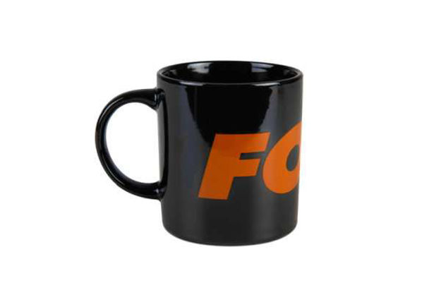 Bild von Fox Black and Orange Logo Ceramic Mug